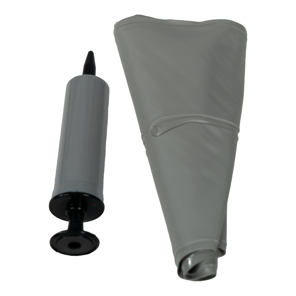 Anti-Decubitus Cushion with Hole 45cm PVC Grey