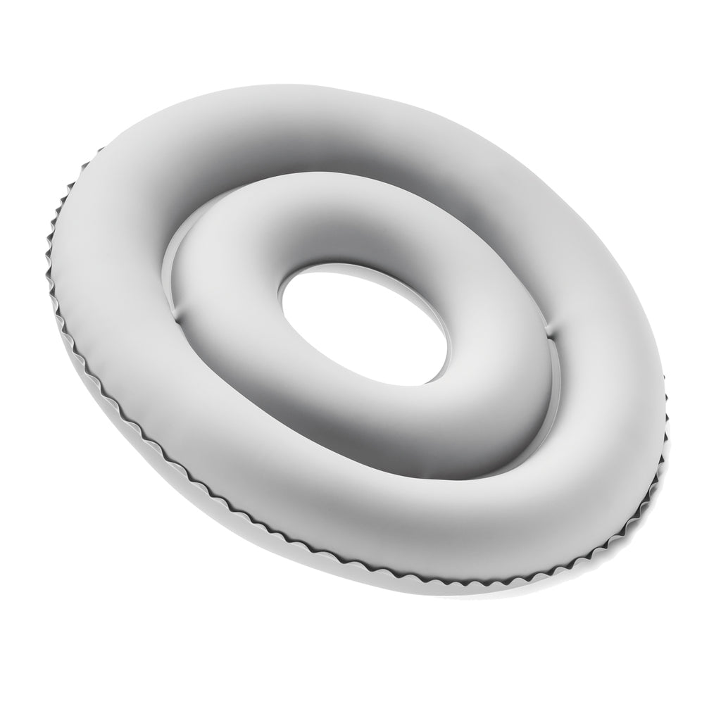Anti-Decubitus Cushion with Hole 45cm PVC Grey