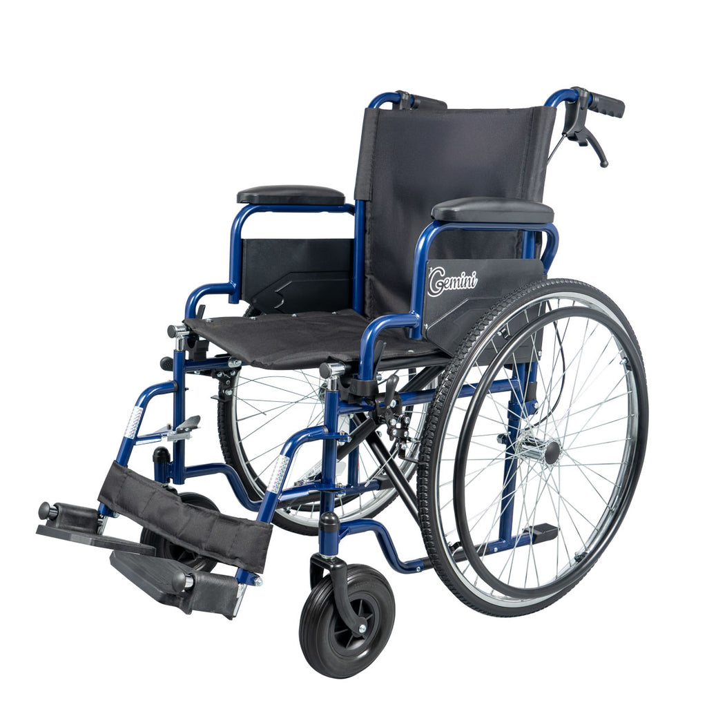 Wheelchair Gemini Blue 43cm 24''