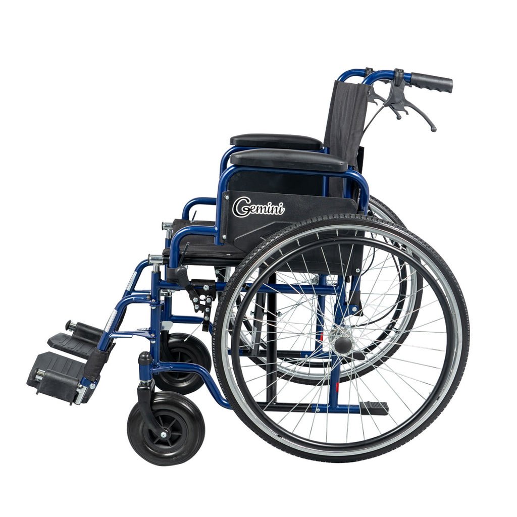 Wheelchair Gemini Blue 46cm 24''