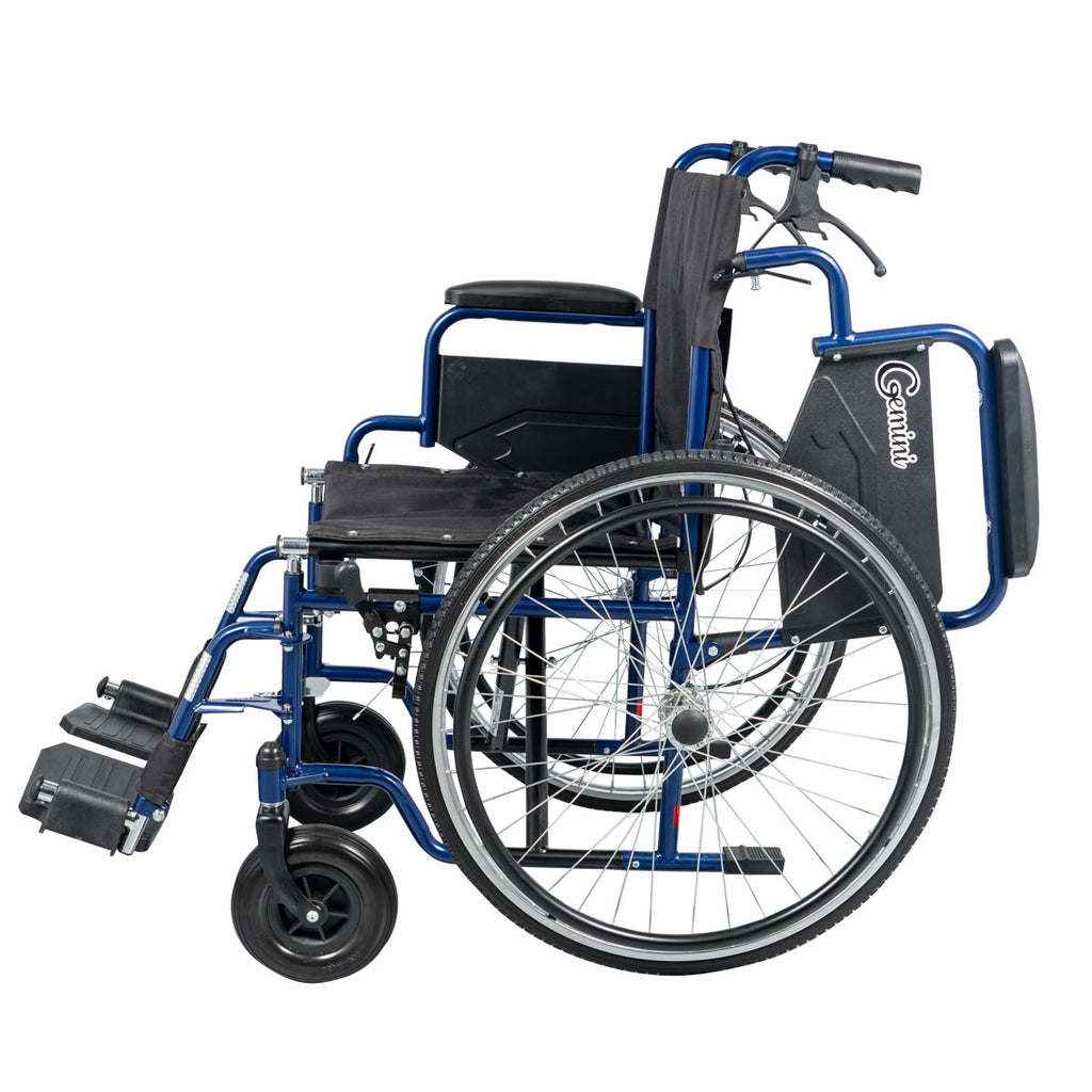 Wheelchair Gemini Blue 43cm 24''