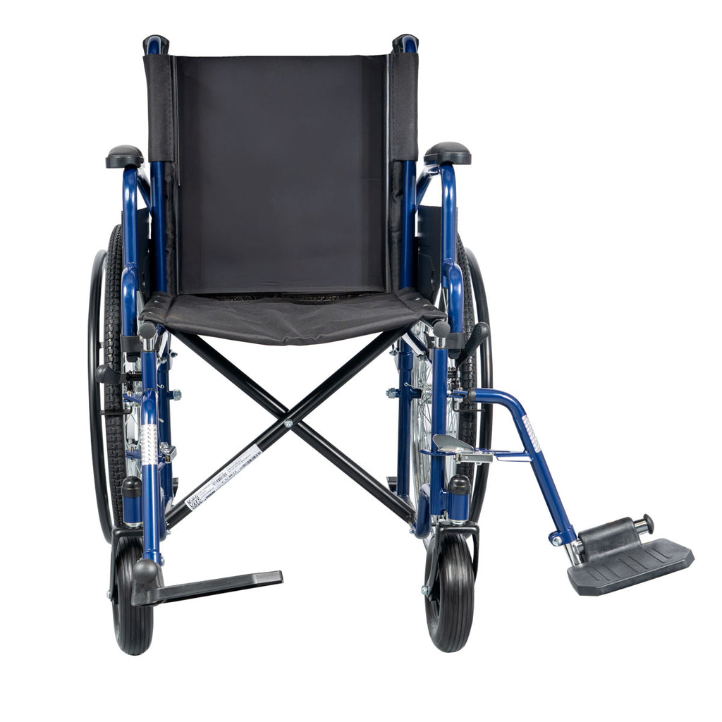 Wheelchair Gemini Blue 43cm 24''