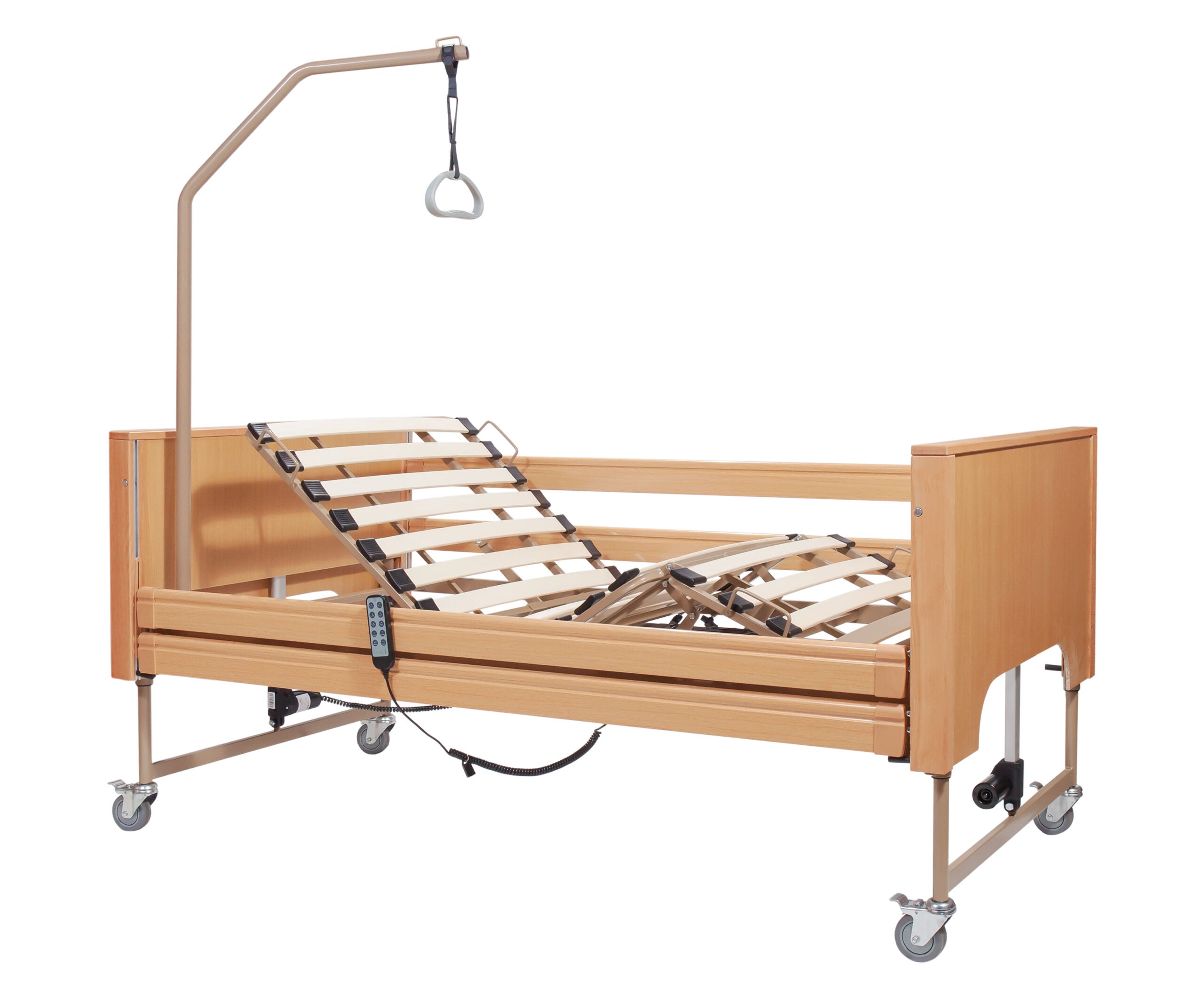 HOSPITAL BED LIBRA WITH WOODEN COVERS