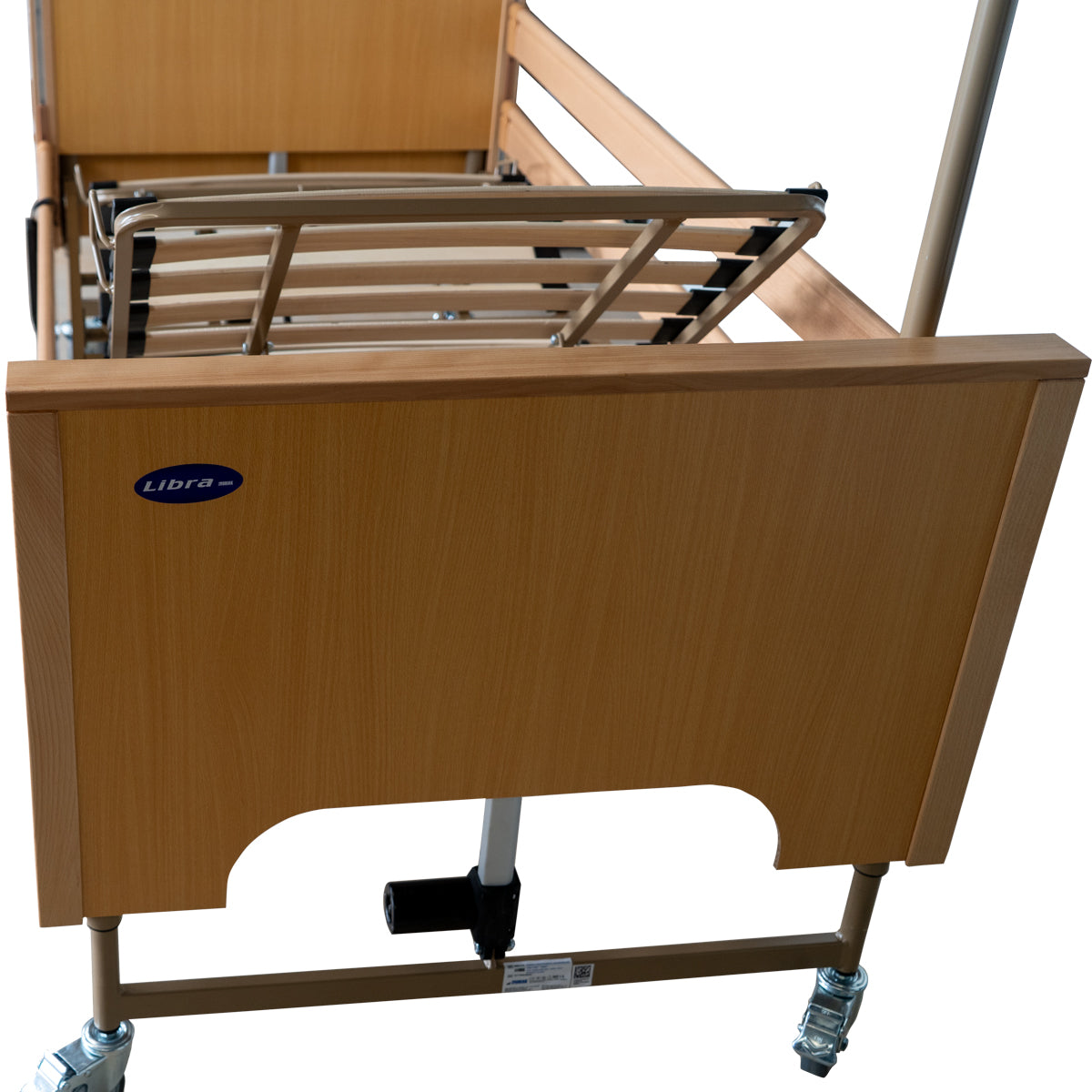 HOSPITAL BED LIBRA WITH WOODEN COVERS