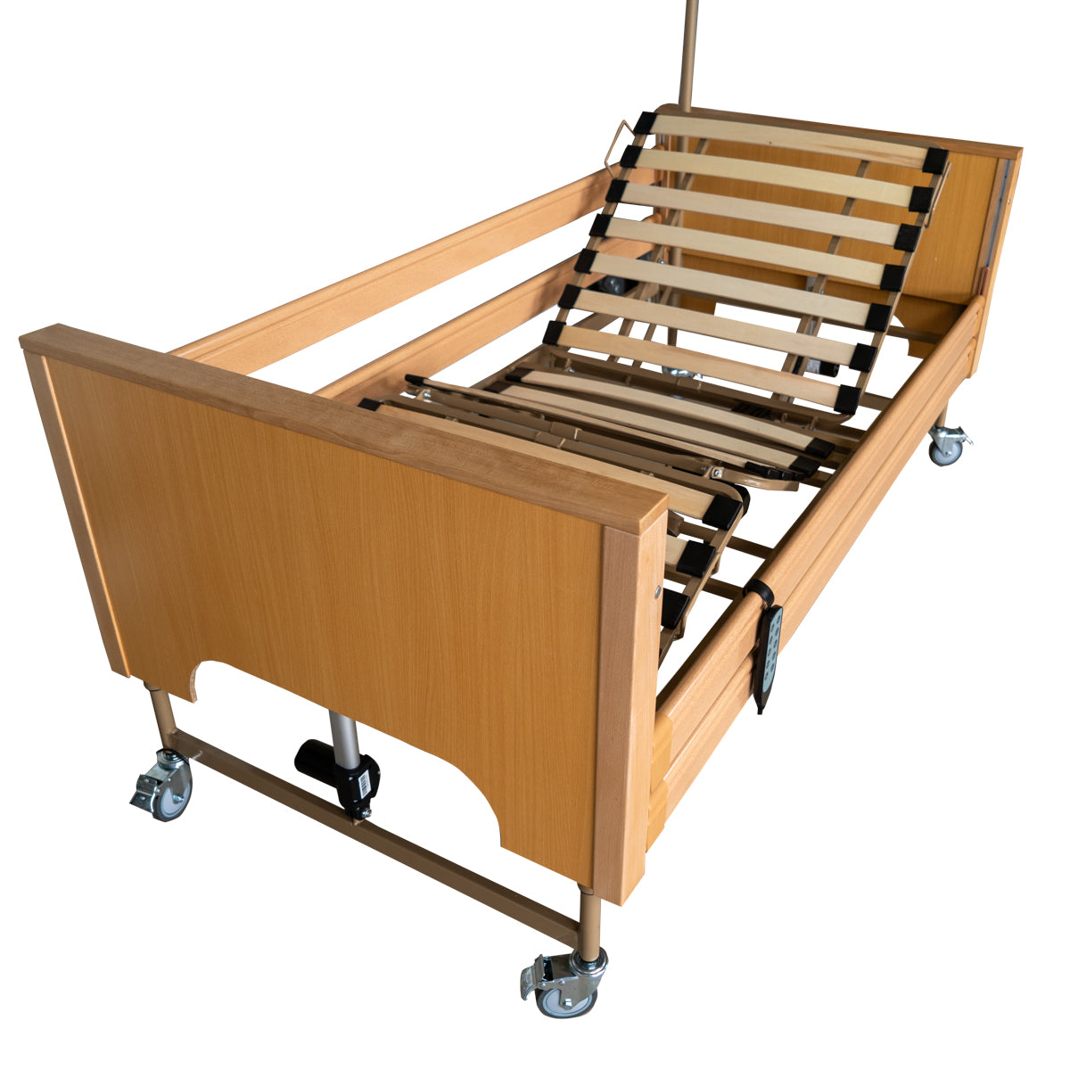 HOSPITAL BED LIBRA WITH WOODEN COVERS