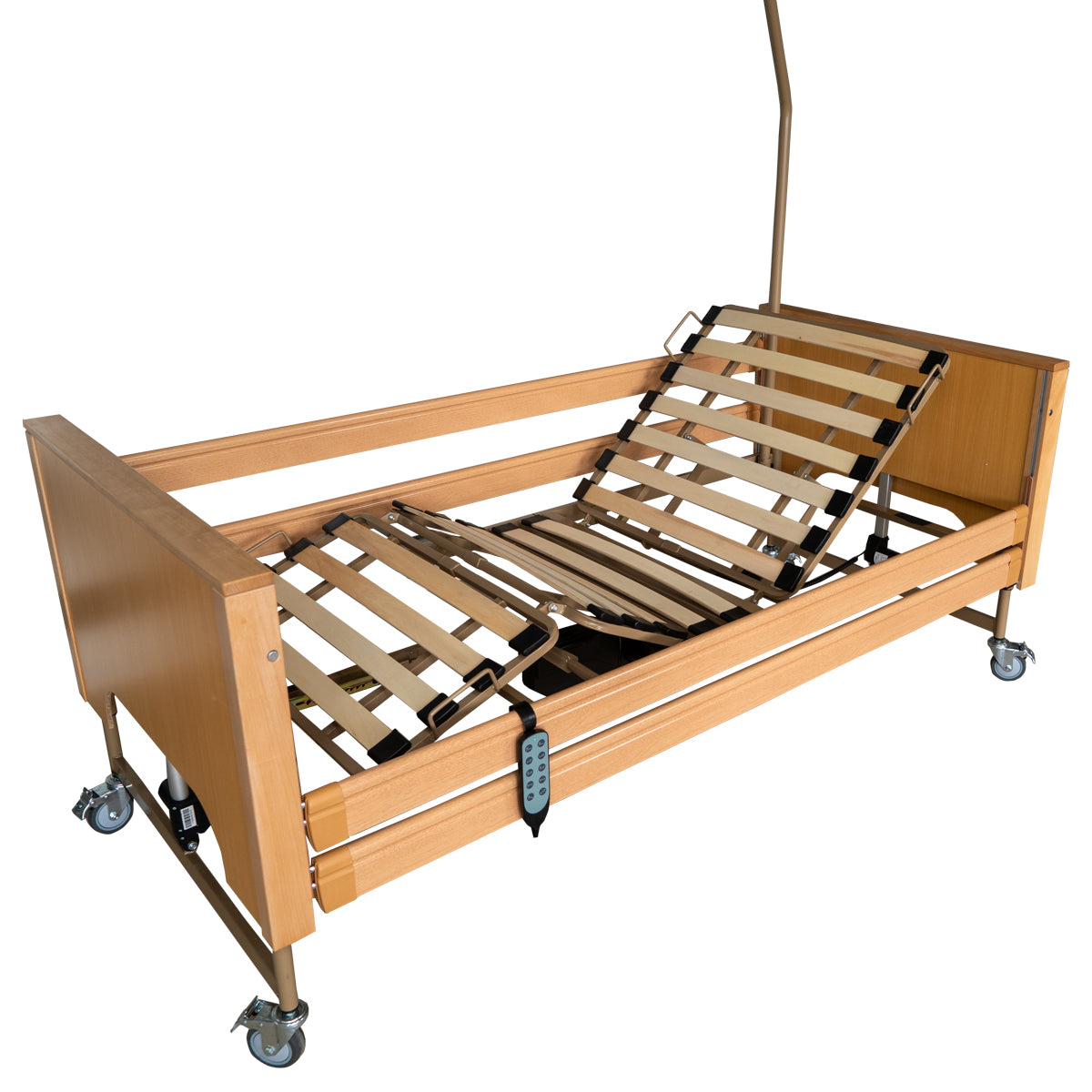 HOSPITAL BED LIBRA WITH WOODEN COVERS