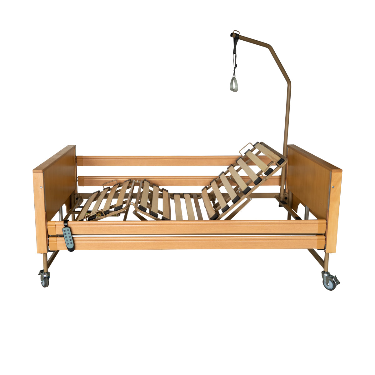 HOSPITAL BED LIBRA WITH WOODEN COVERS