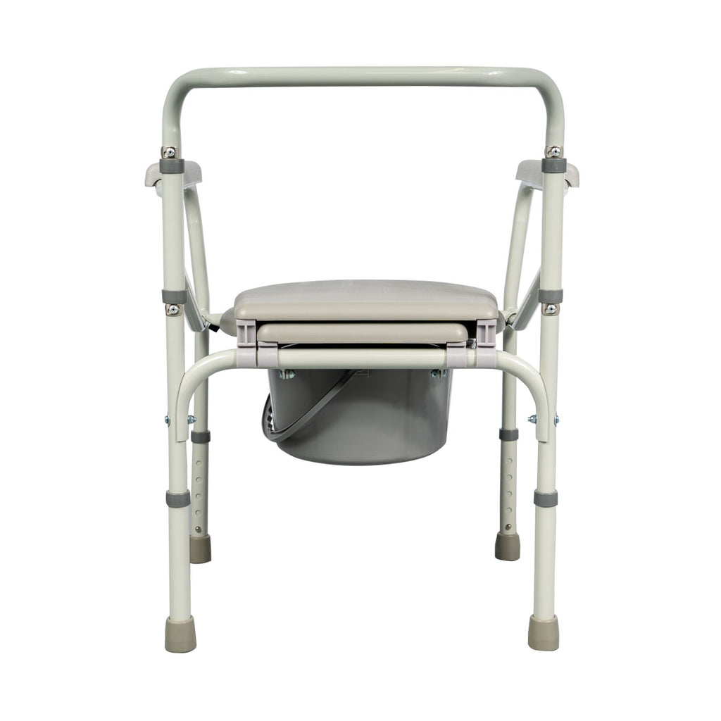 Foldable Commode Chair Beige