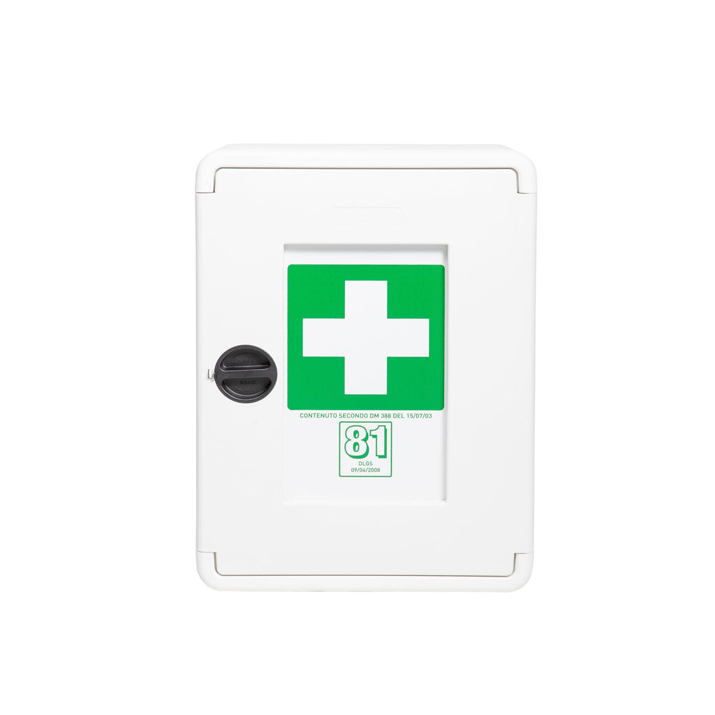 First aid kit Plastic with swivel handle