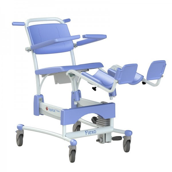 Lopital Flexo Shower And Toilet Chair With Hydraulic Height And Tilt
