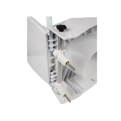 FIXED TOILET SEAT HEIGHT ADJUSTABLE WITH LIFT-UP ARMRESTS