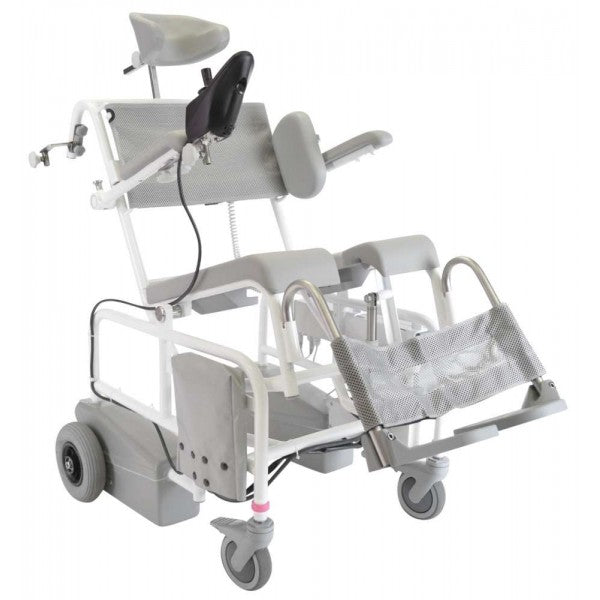 HMN M2 El-Tip Electric Shower And Toilet Wheelchair With Joystick