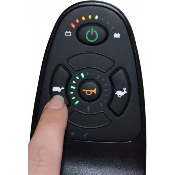 HMN M2 El-Tip Electric Shower And Toilet Wheelchair With Joystick