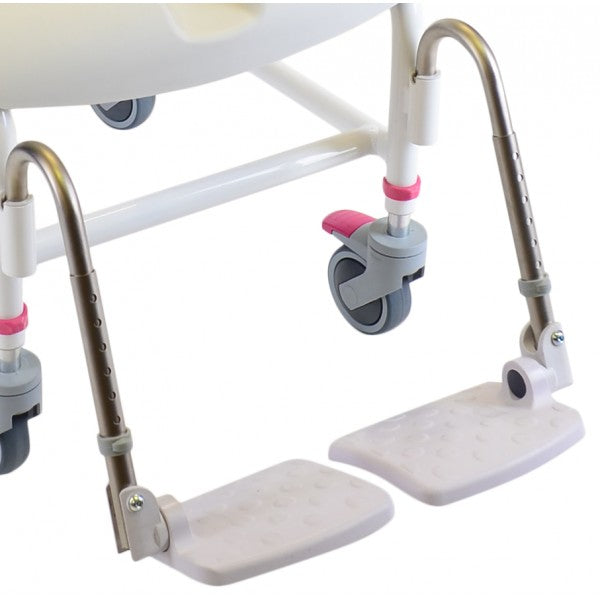 HMN Nielsen Self-Propelled Shower And Toilet Wheelchair With 24" Wheels