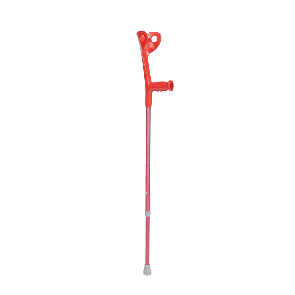 Forearm Crutch, Magenta, Fixed Handle