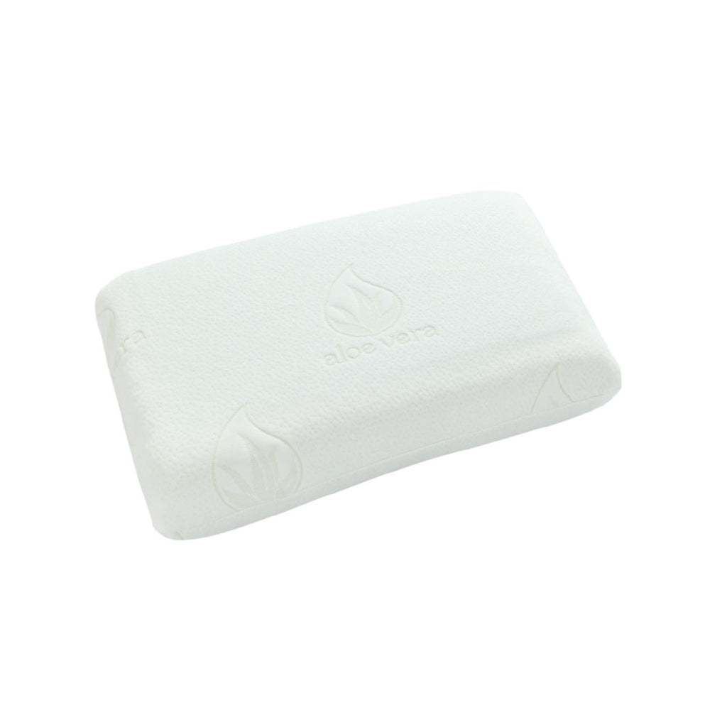 Memory Foam Pillow "Aloe Vera" (60cm x 40cm x 12cm)