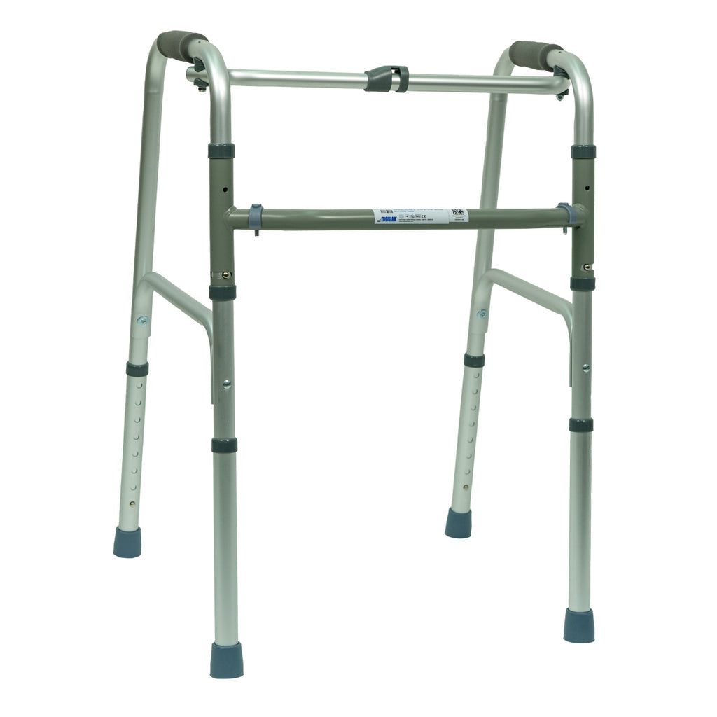 Walker, Foldable, ‘‘Step by Step’’ Motion
