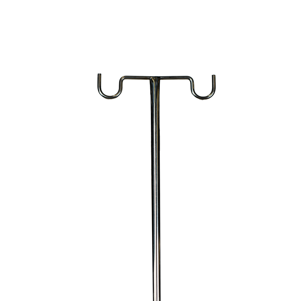 I.V Stand with 2 Hangers & Aluminum Base