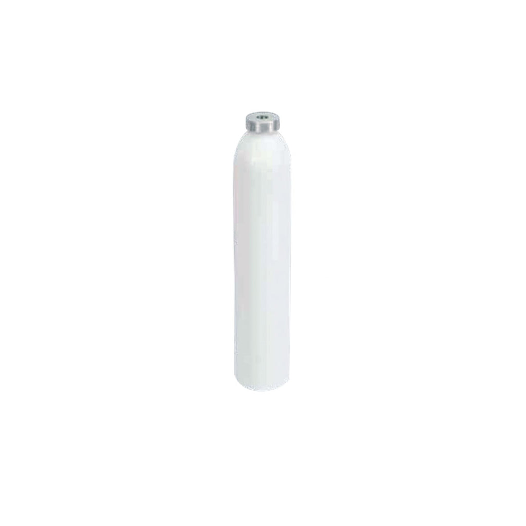 2lt Aluminum Cylinder, 200 Bar, Colour White, (Empty)