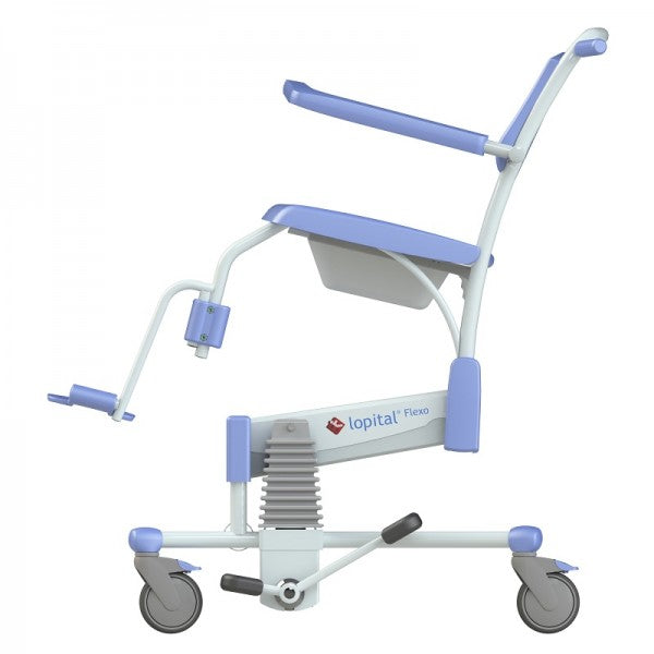 Lopital Flexo Shower And Toilet Chair With Hydraulic Height And Tilt