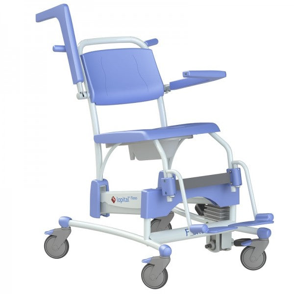 Lopital Flexo Shower And Toilet Chair With Hydraulic Height And Tilt