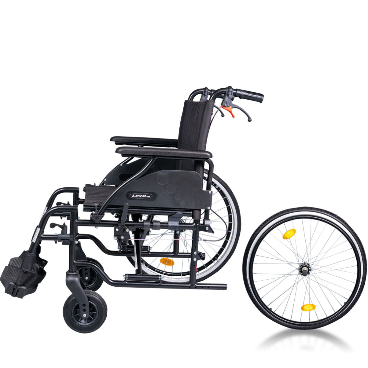 WHEELCHAIR ALUMINIUM  LEVO  - 13,7 KG