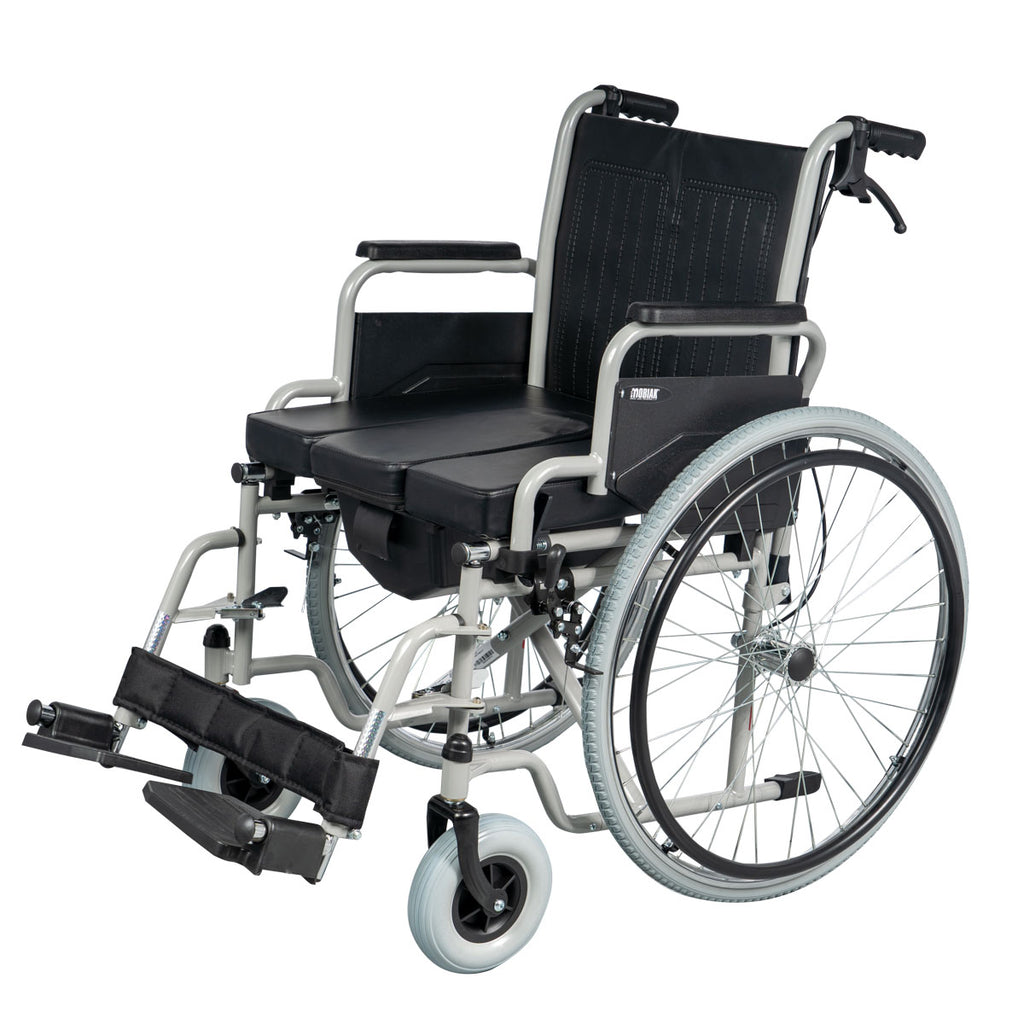Wheelchair with Commode