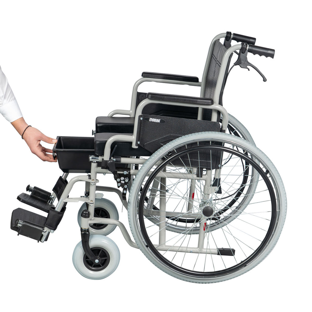 Wheelchair with Commode