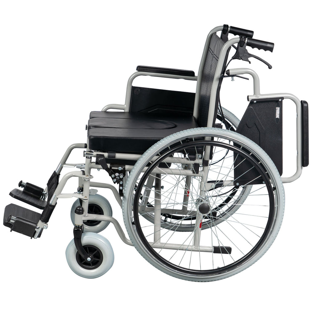 Wheelchair with Commode