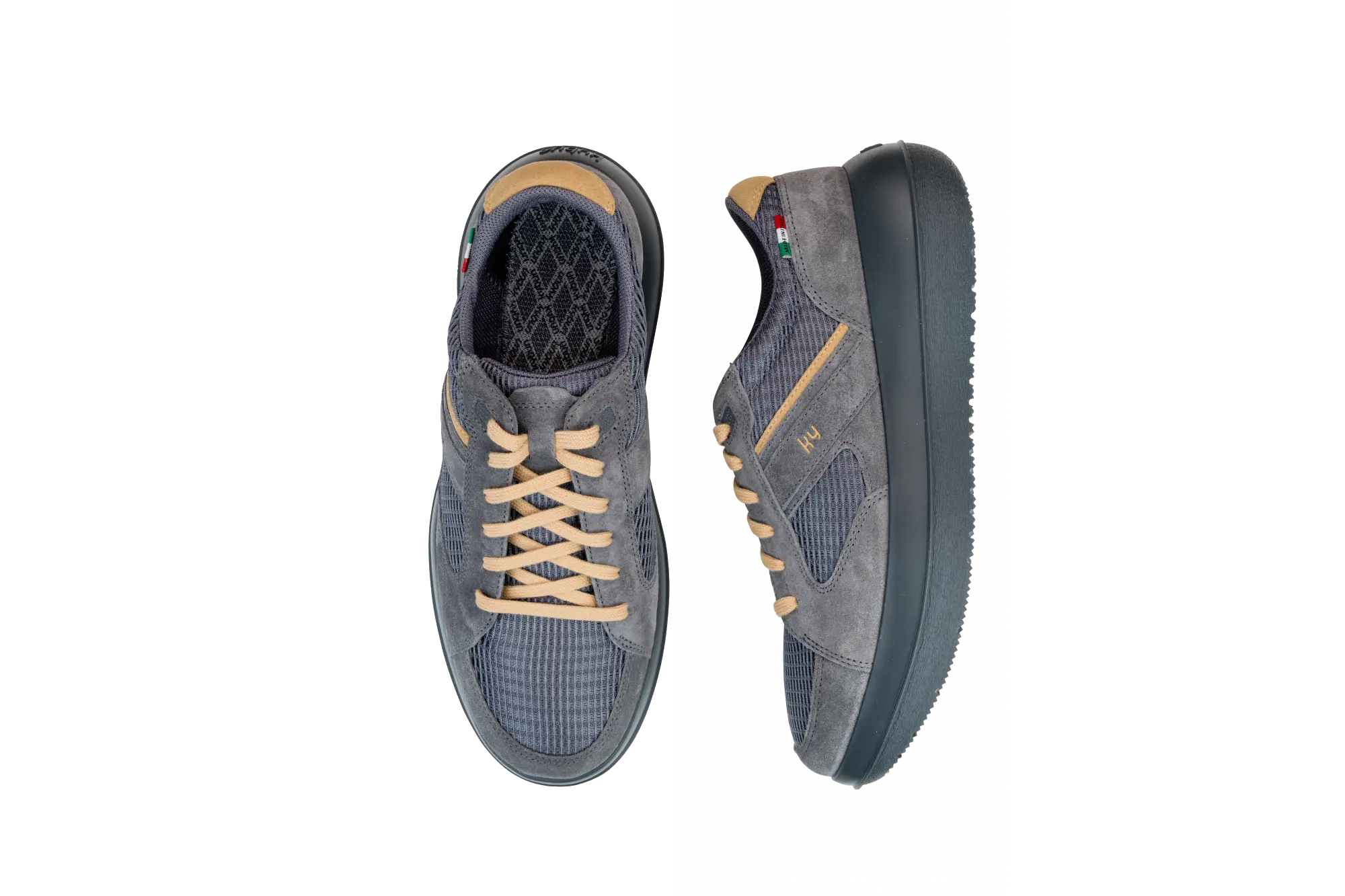 AIROLO  MEN ANTHRACITE SHOES