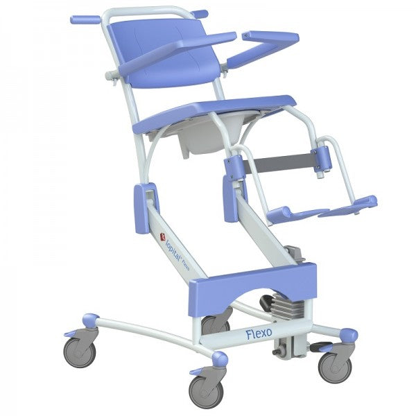Lopital Flexo Shower And Toilet Chair With Hydraulic Height And Tilt