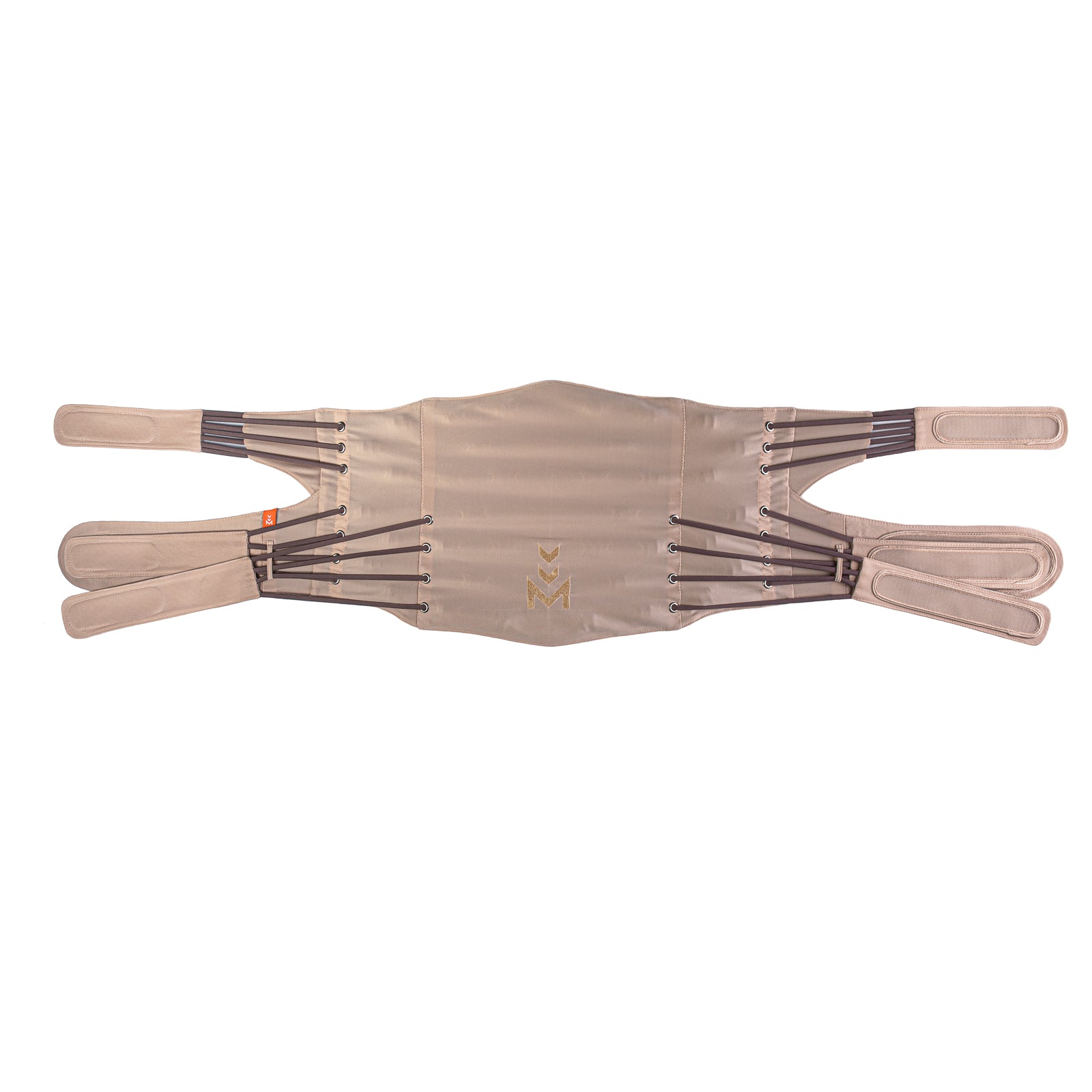 High Lumbar Acupressure Octopus beige, opened