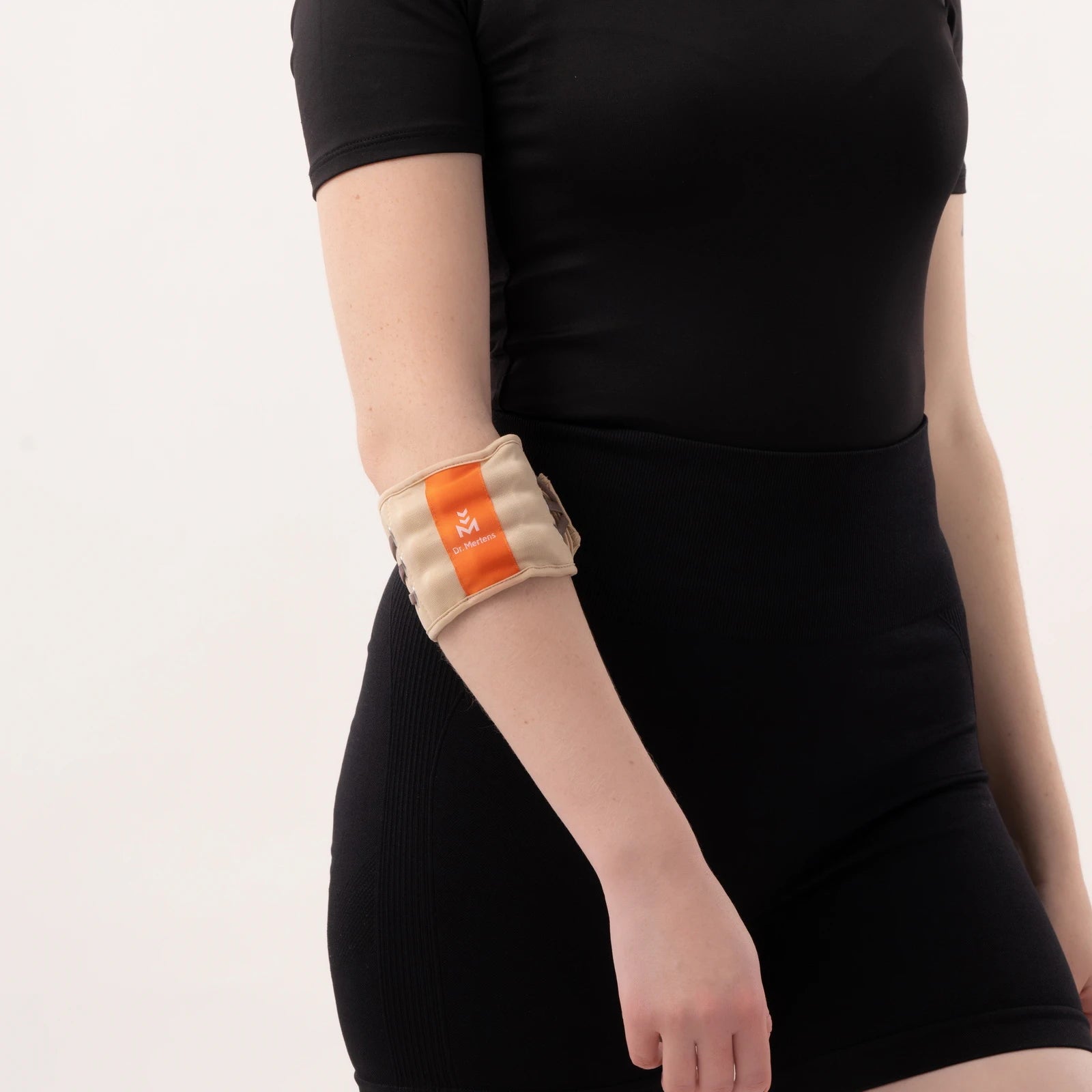 Below-elbow acupressure orthosis, beige, view 2