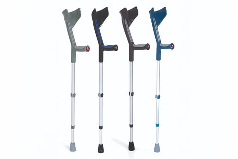 Moretti Brio Forearm Crutches With Soft Ergonomic Handle (Pair)