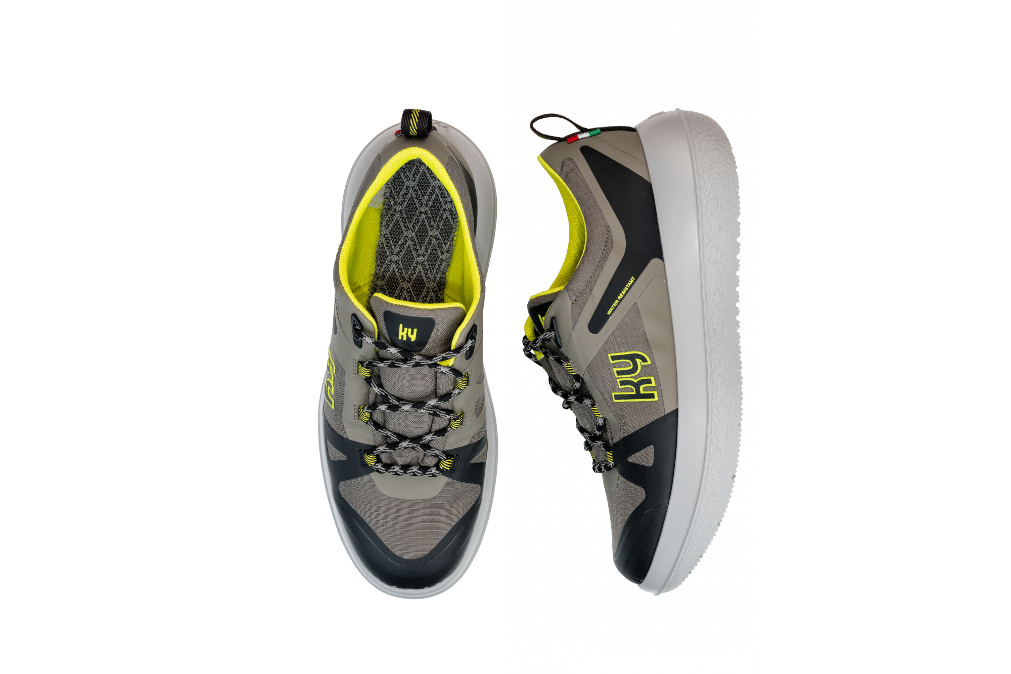 FLIMS YELLOW GREY MENS SHOES