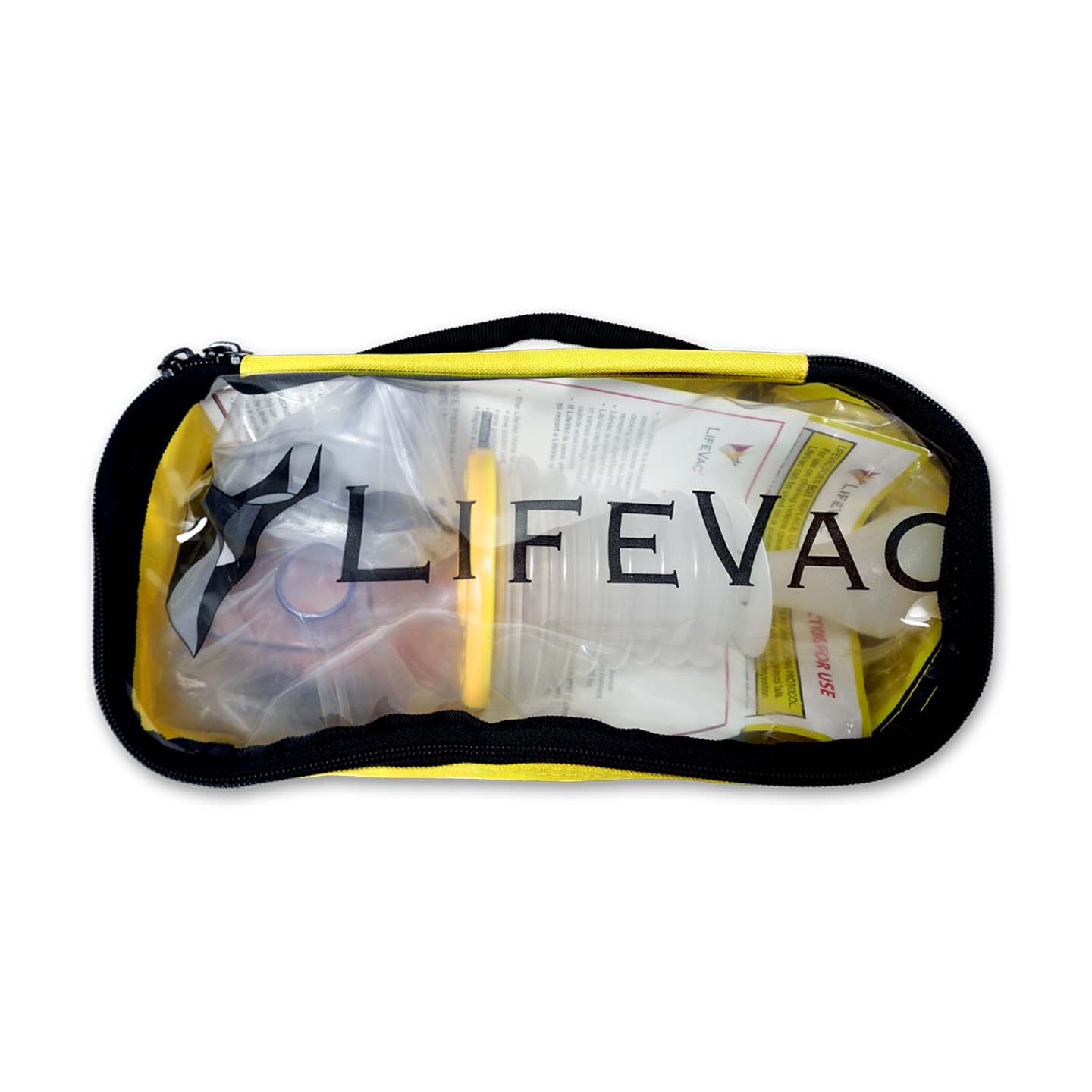 LifeVac Travel Kit yellow bag