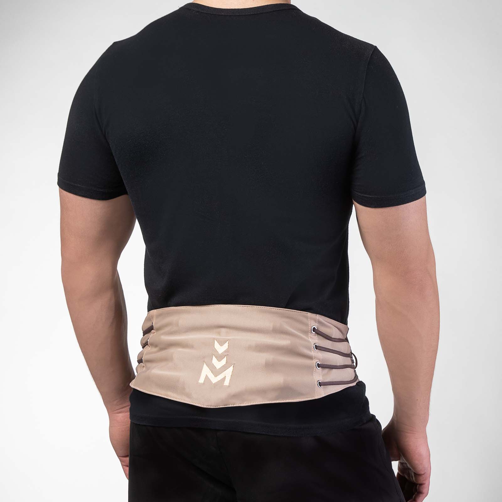 Dr. Mertens Lumbosacral Acupressure Octopus brace in beige