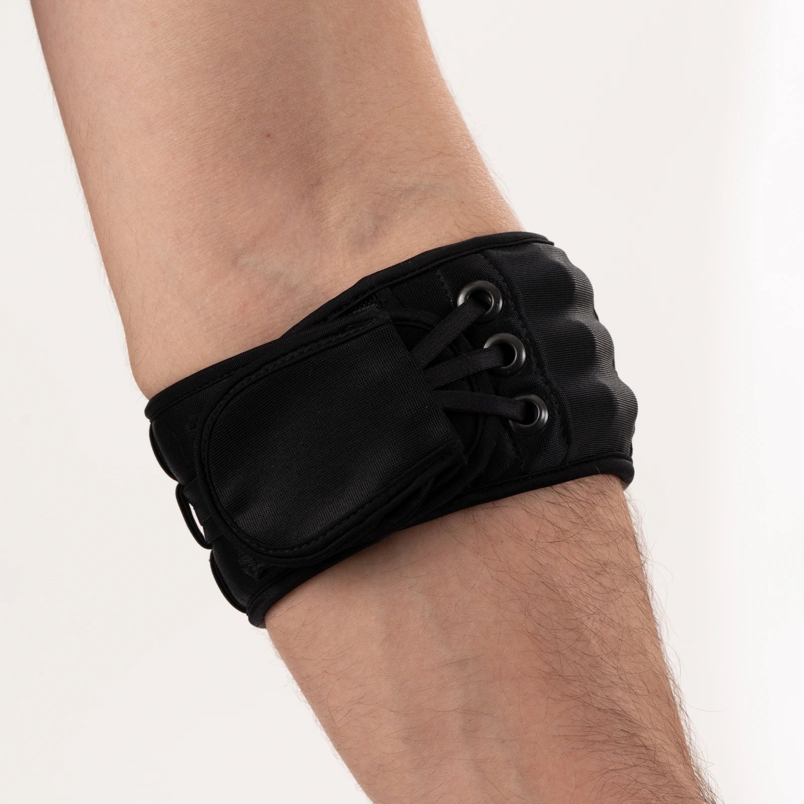 Below-elbow acupressure orthosis, black, view 2