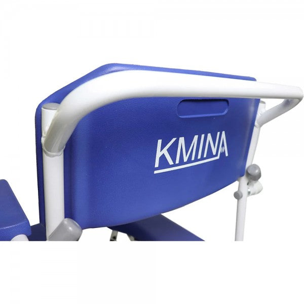 KMINA Shower And Toilet Chair With Small Wheels