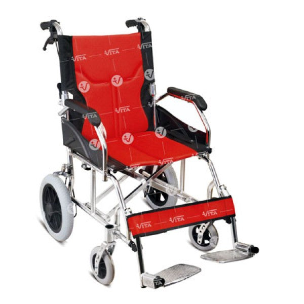 Aluminium transport wheelchair ALU, view 3