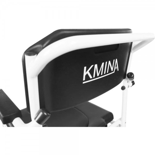 KMINA Self-Propelled Shower And Toilet Chair With Large Wheels