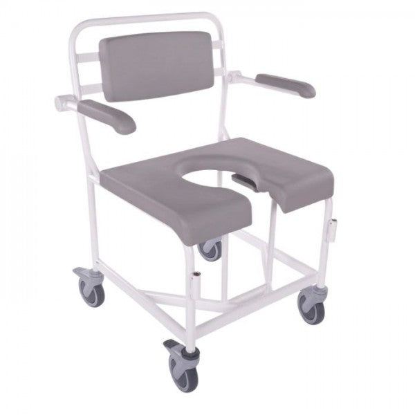 HMN M2 Multi-Tip Heavy-Duty Shower And Toilet Chair Up To 300 Kg