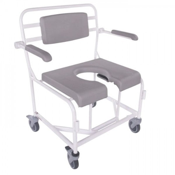 HMN M2 Multi-Tip Heavy-Duty Shower And Toilet Chair Up To 300 Kg