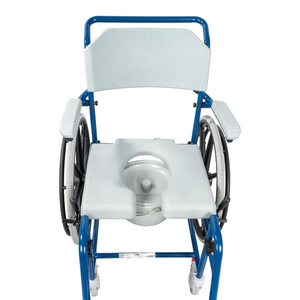 Mobiak Rhino Aluminium Shower Wheelchair With 24" Wheels