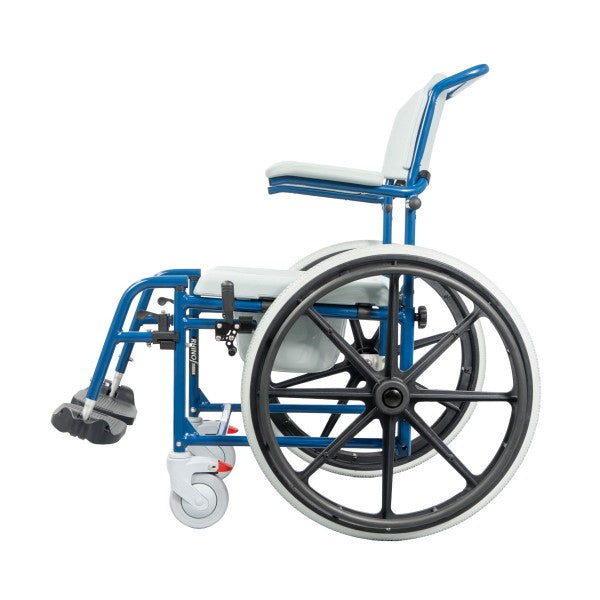 Mobiak Rhino Aluminium Shower Wheelchair With 24" Wheels