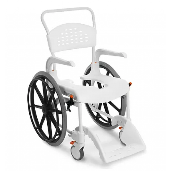 Etac Clean Shower And Toilet Wheelchair With 24" Wheels
