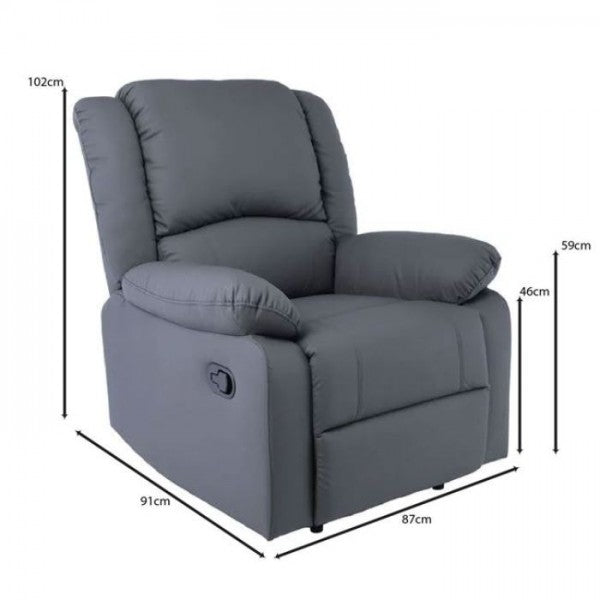 EVA Manual Reclining Armchair PU