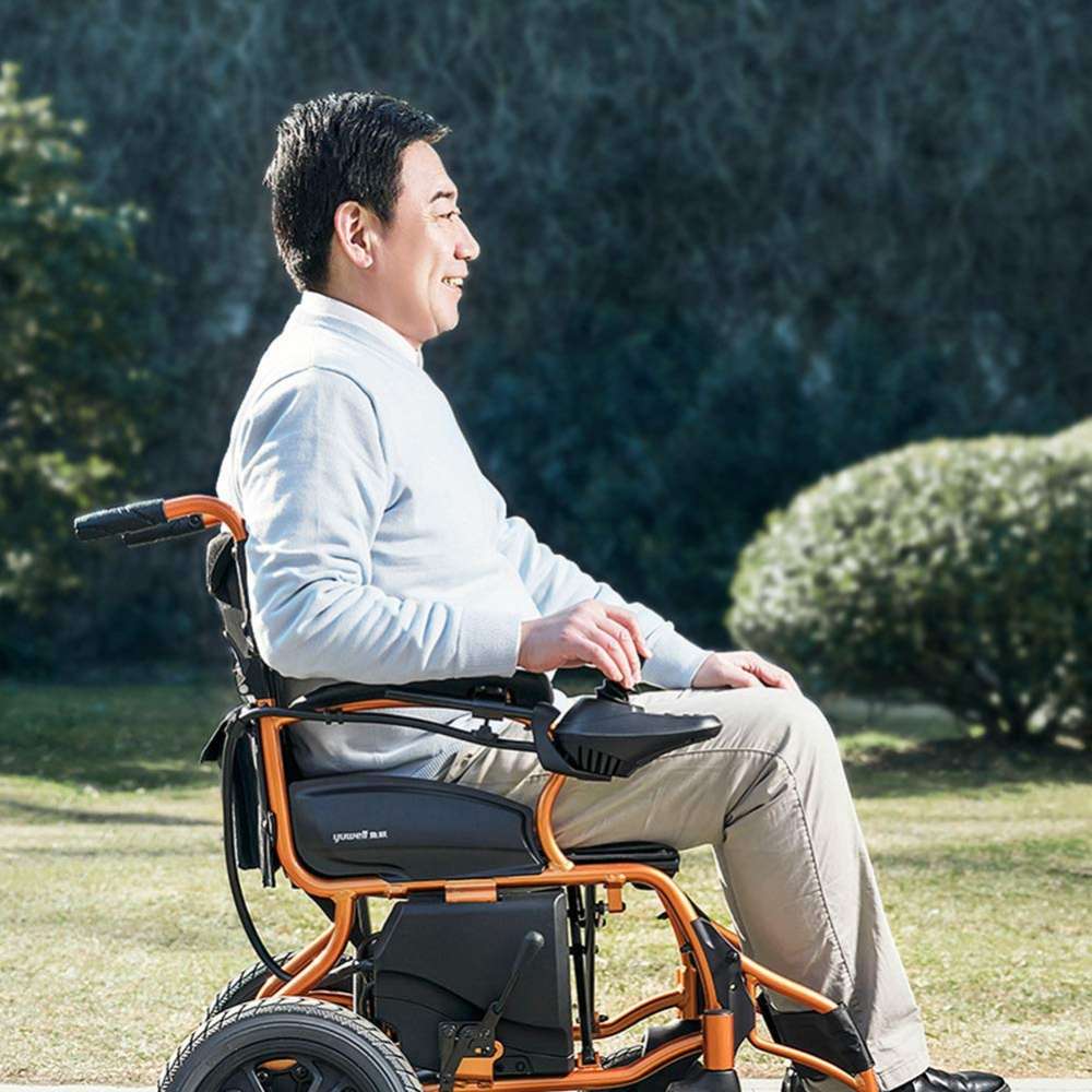 ELECTRIC FOLDING WHEELCHAIR YUWELL