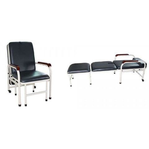 Attendant Chair Convertible To Bed