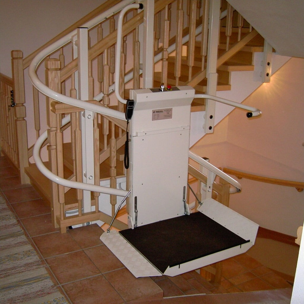Lehner Omega Platform Stairlift For Narrow Stairs
